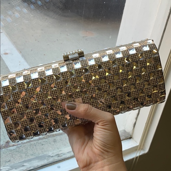 Handbags - Rhinestone Clutch